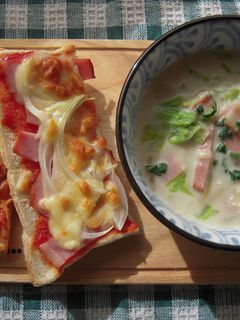 忙しい朝にミルクスープ-レシピのメイン写真