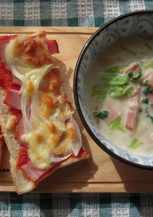 忙しい朝にミルクスープ-レシピのメイン写真