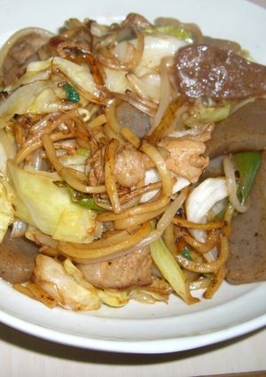 やみつき和風焼きそば-レシピのメイン写真