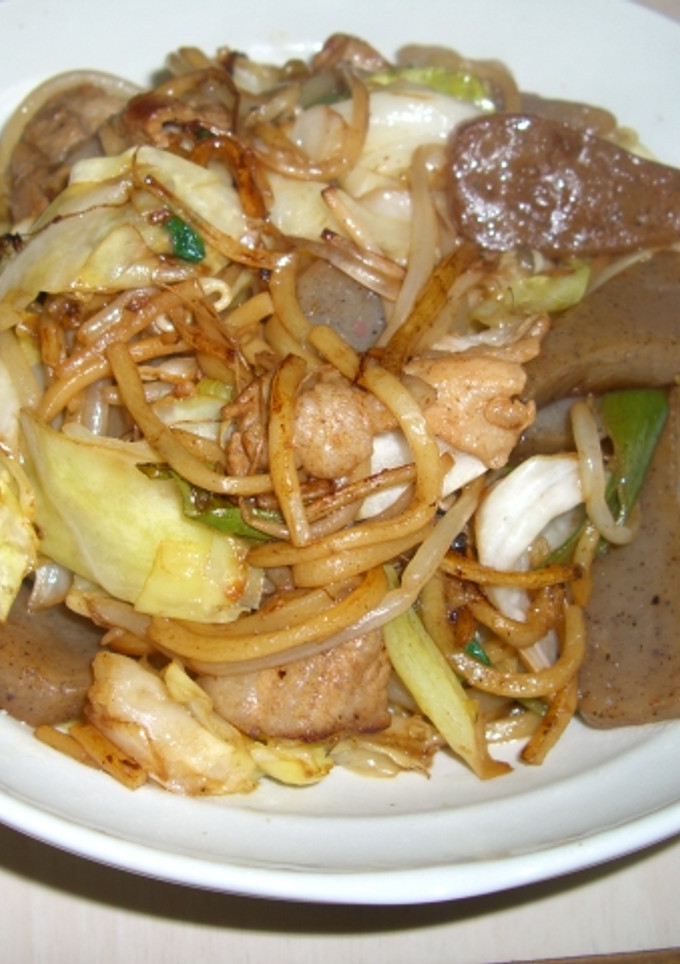 やみつき和風焼きそば-レシピのメイン写真