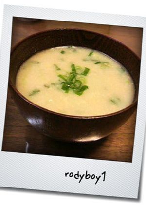 超簡単☆とろろのみそ汁-レシピのメイン写真
