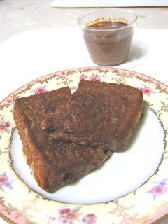 チョコフレンチトースト&おまけプリン★-レシピのメイン写真