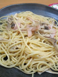 つゆマヨ味♪きのこの和風スパゲッティ-レシピのメイン写真