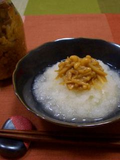 手作り・なめ茸おろし★-レシピのメイン写真