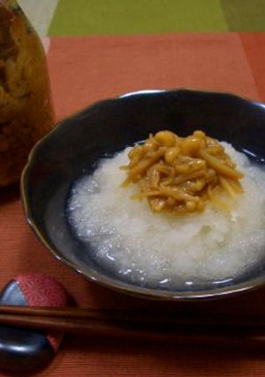 手作り・なめ茸おろし★-レシピのメイン写真