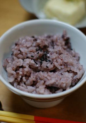 ✿✿お鍋で炊く✿黒米ごはん✿✿-レシピのメイン写真