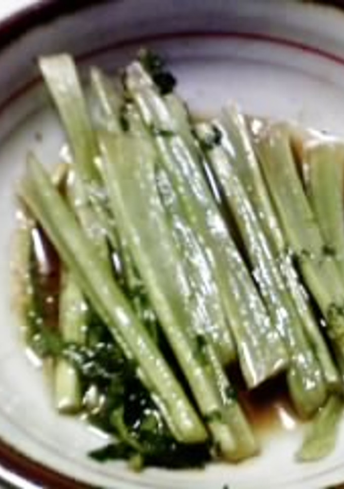 大根の茎の中華浸し-レシピのメイン写真