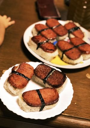コンビニ風？！照り焼きスパムおにぎり❤-レシピのメイン写真