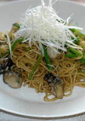 牡蠣の塩焼きそば-レシピのメイン写真