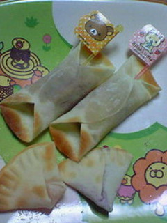 餃子の皮でなんちゃってパイ?!-レシピのメイン写真