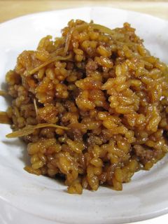 豚の角煮の残りで!炊き込みご飯-レシピのメイン写真