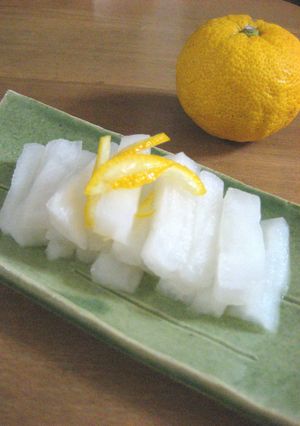 ゆず入り甘酢大根-レシピのメイン写真