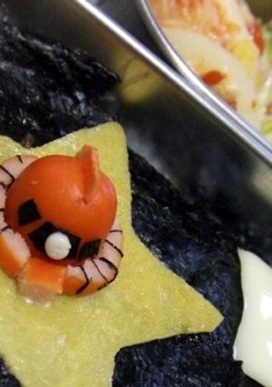 キャラ弁☆シャア専用ザク-レシピのメイン写真