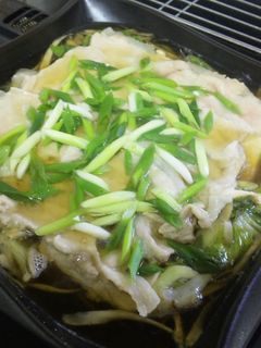 豚肉でなんちゃって鴨鍋気分-レシピのメイン写真