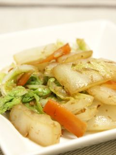 白菜のおかかバター醤油炒め-レシピのメイン写真