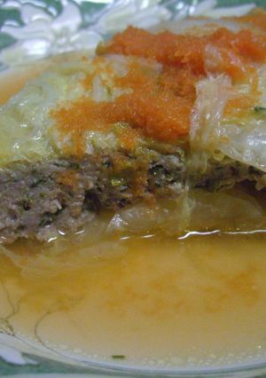 大鍋で白菜･大根・豚ミンチの重ね煮-レシピのメイン写真