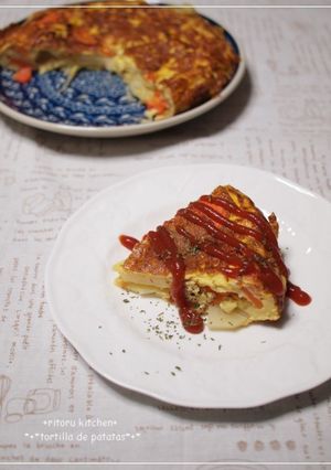 スペイン風オムレツ-レシピのメイン写真