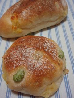 HB☆もっちり~枝豆チーズフランス-レシピのメイン写真