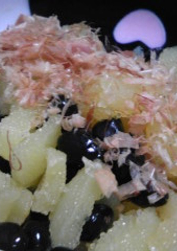 味つき数の子と黒豆のおかかあえ-レシピのメイン写真
