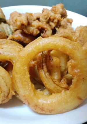 サックサク♪味付きオニオンリング☆-レシピのメイン写真
