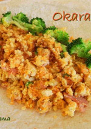 早い安い美味い！カレー風味おからラップ-レシピのメイン写真