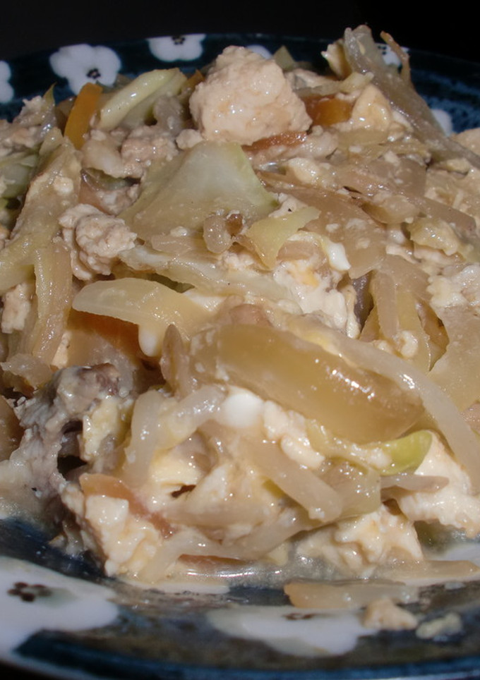 親子丼風炒り煮-レシピのメイン写真