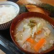 とん汁に柚子こしょう