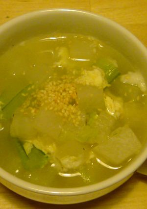 大根と青梗菜の簡単☆中華風スープ-レシピのメイン写真