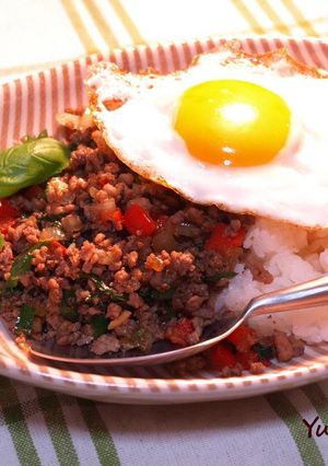 タイの屋台ごはん*ガパオ-レシピのメイン写真