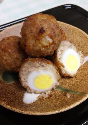 お弁当に☆うずら入り肉団子-レシピのメイン写真