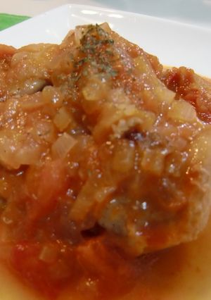 鶏肉のトマト煮-レシピのメイン写真