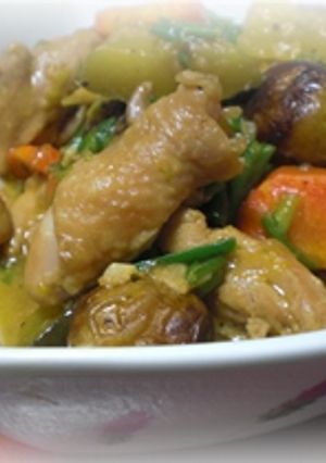 鶏もも肉とカボチャのさっぱり煮-レシピのメイン写真