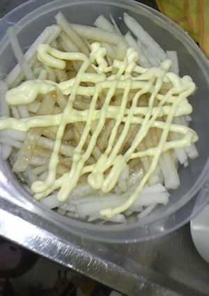 大根の簡単マヨポンサラダ-レシピのメイン写真