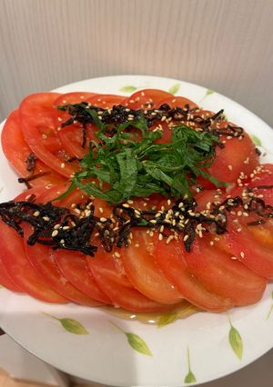 簡単トマトサラダ-レシピのメイン写真