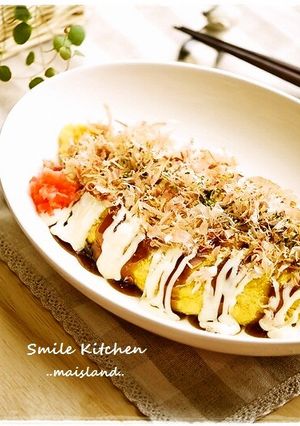 卵とキャベツだけ！お好み焼き風おむれつ♪-レシピのメイン写真