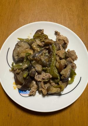 豚肉と茄子とピーマンの味噌炒め-レシピのメイン写真