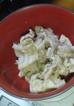 すき焼き風ベーコン炒め-レシピのメイン写真