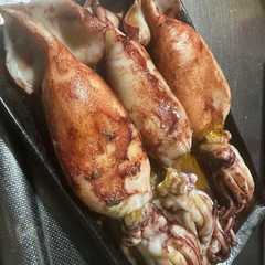 รูปของ 下処理いらずレンチンだけで丸ごとイカ焼き