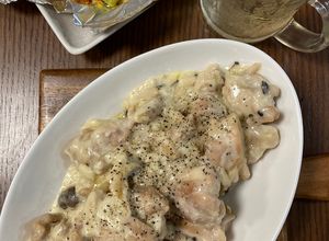 簡単超うま⭐︎鶏もも肉のきのこクリーム煮-レシピのメイン写真