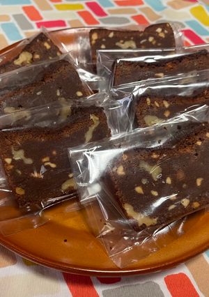超簡単☆塩チョコくるみ焼きチョコ♪♪-レシピのメイン写真