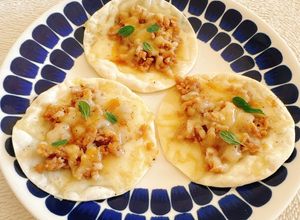 餃子の皮が余ったら『家飲み肉味噌ピザ』-レシピのメイン写真