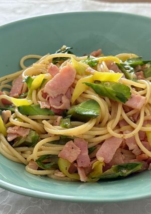 四角豆と黄辛こしょうの和風パスタ-レシピのメイン写真