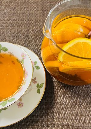 午後のオレンジティー🫖🍊🧡-レシピのメイン写真