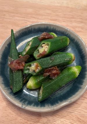 レンジでできるオクラの煮浸し-レシピのメイン写真