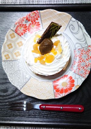 ヨウサマの減塩マロンケーキ-レシピのメイン写真