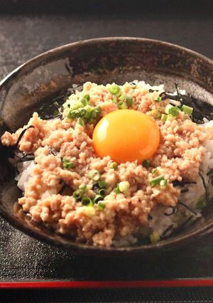すき家の人気メニュー再現！　鶏そぼろ丼♪-レシピのメイン写真