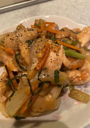 鶏ムネ 焼肉のタレ マヨネーズ-レシピのメイン写真