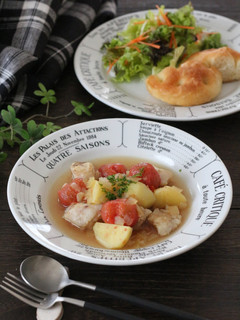 タラとじゃがいもとトマトのスープ-レシピのメイン写真