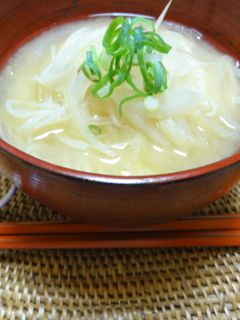 そうめん味噌汁-レシピのメイン写真