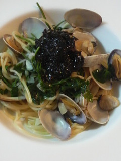 和風パスタ◆あさりのパスタ~岩のりのせ~-レシピのメイン写真